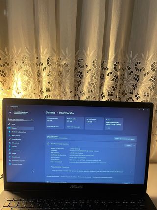 Asus VivoBook Intel Celeron (solo carga) 2021