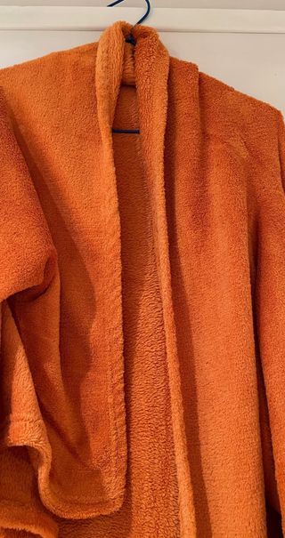 Bata-manta naranja talla única