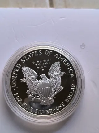 Onza Plata Eagle 2001 Proof