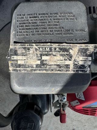 Generador Honda 3 kW