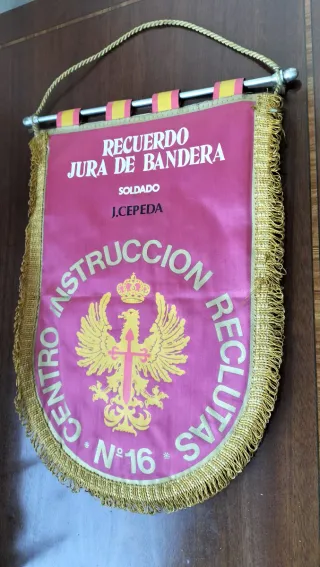 Banderín Recuerdo Jura de Bandera J. Cepeda