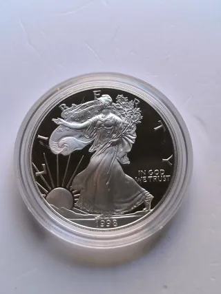 Onza Plata Eagle 1998 Proof