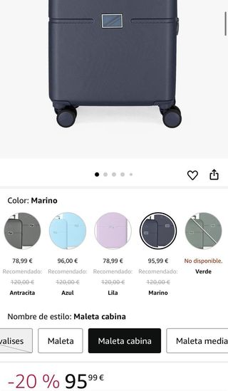 Maleta Pepe Jeans Cabina Azul