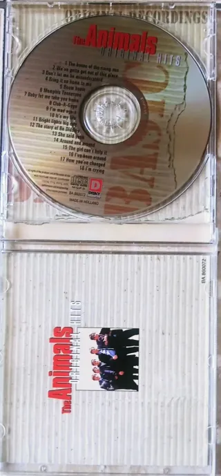 The Animals - Original Hits cd