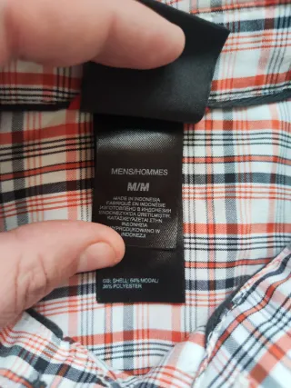 The North Face camicia Uomo a Quadri taglia M