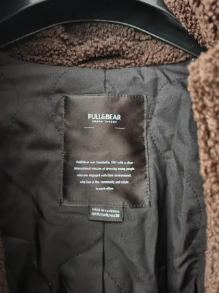 REGALO Abrigo borreguito Pull&Bear