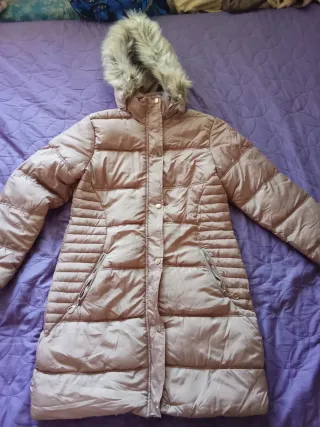 Chaqueta larga acolchada mujer nueva