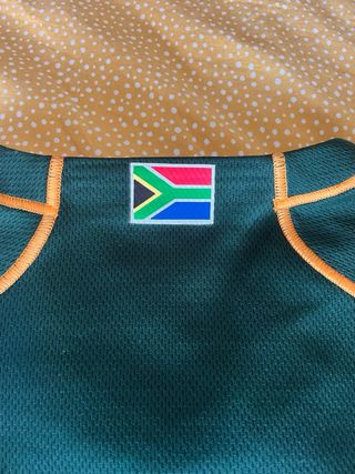Camiseta Rugby Sudáfrica Oficial Talla M