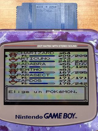 Pokémon Azul Game Boy Nintendo DMG-APES-ESP