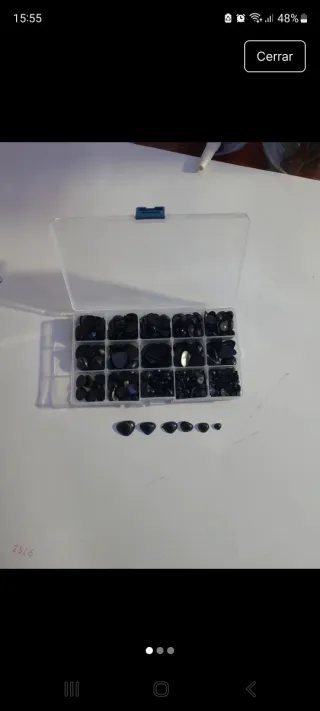 Kit de hocicos de plástico negro