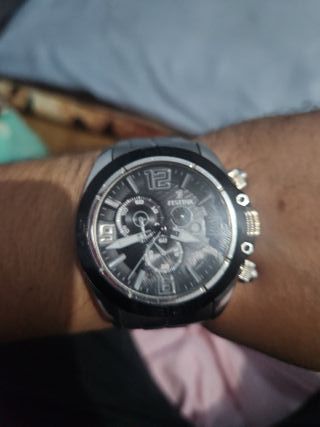 Reloj Festina Cronógrafo Negro/Plateado