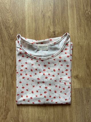 Camiseta Antonieta Estampado Amapolas