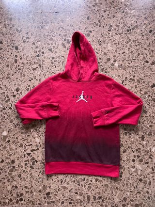 Sudadera Jordan Nike Air Roja y Rosa
