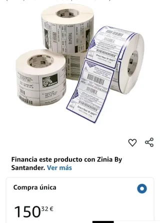 Zebra Z-Select 2000T - Etiquetas de impresora