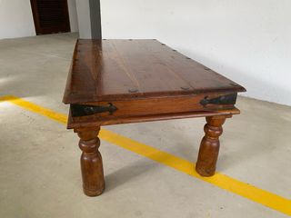 Mesa auxiliar rústica vintage