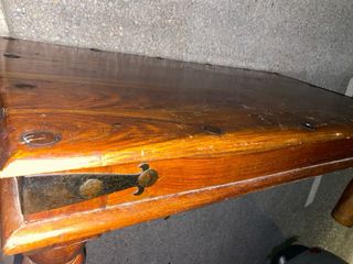 Mesa auxiliar rústica vintage