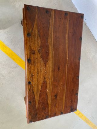 Mesa auxiliar rústica vintage