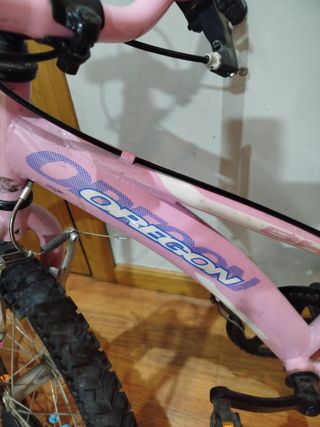 Bicicleta niña 5-9 años rosa