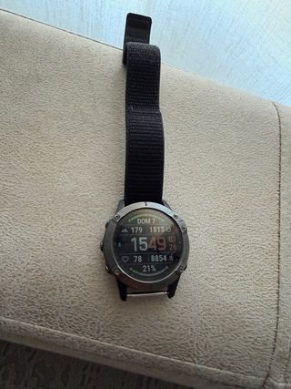 Orologio Garmin Fenix 6 Nero/Argento