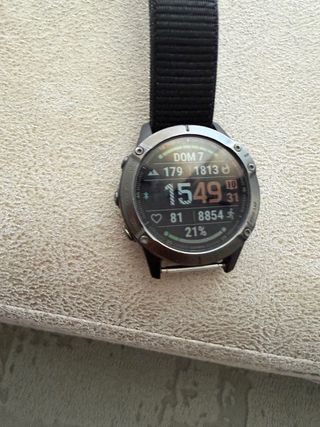 Orologio Garmin Fenix 6 Nero/Argento