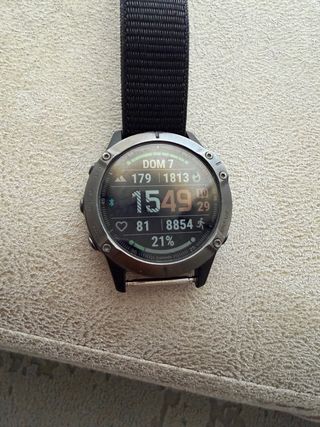 Orologio Garmin Fenix 6 Nero/Argento