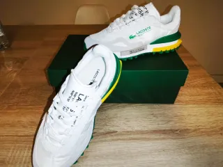 Zapatillas Lacoste Blancas y Verdes