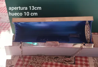 Bolso  de fiesta exclusivo adornos de encaje