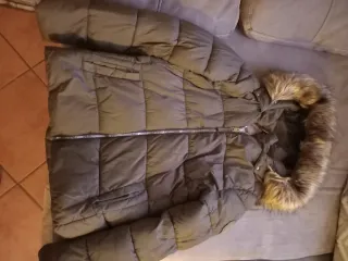 Abrigo acolchado mujer