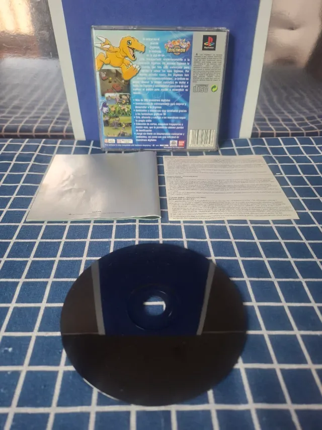 PS1 DIGIMON WORLD ORIGINAL COMPLETO