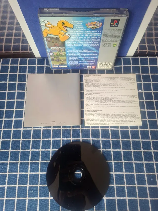 PS1 DIGIMON WORLD ORIGINAL COMPLETO
