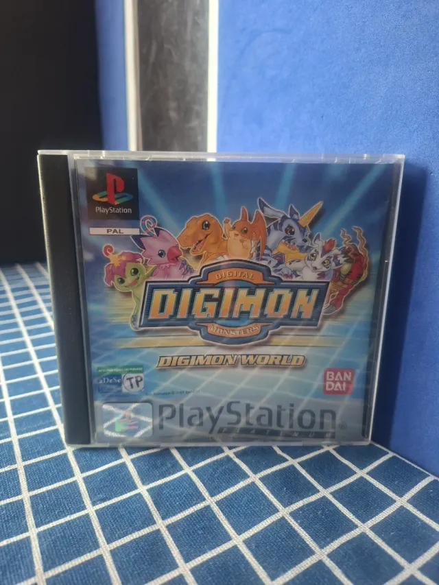 PS1 DIGIMON WORLD ORIGINAL COMPLETO