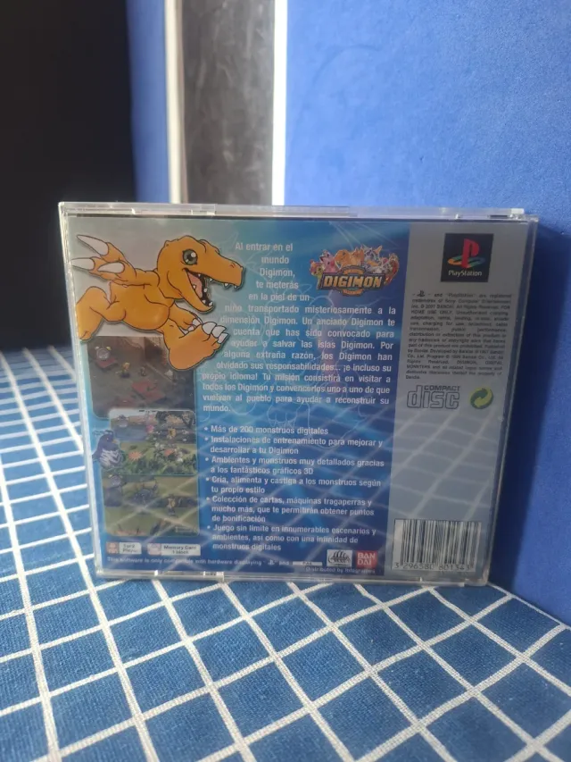 PS1 DIGIMON WORLD ORIGINAL COMPLETO