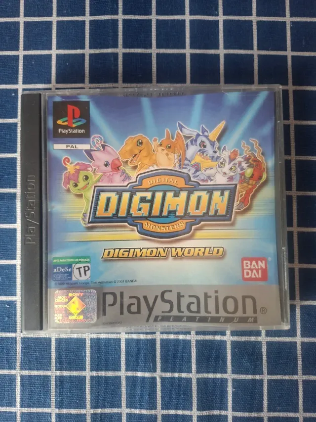 PS1 DIGIMON WORLD ORIGINAL COMPLETO