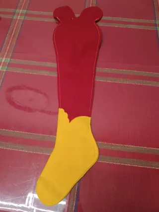 Calza befana coniglio feltro 67x17cm