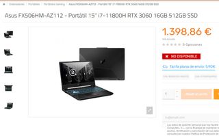 Portátil Asus FX506HM-AZ112 (Monitor 240Hz)