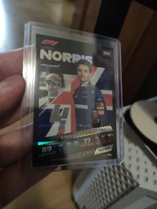 Carta Lando Norris F1 McLaren 2023