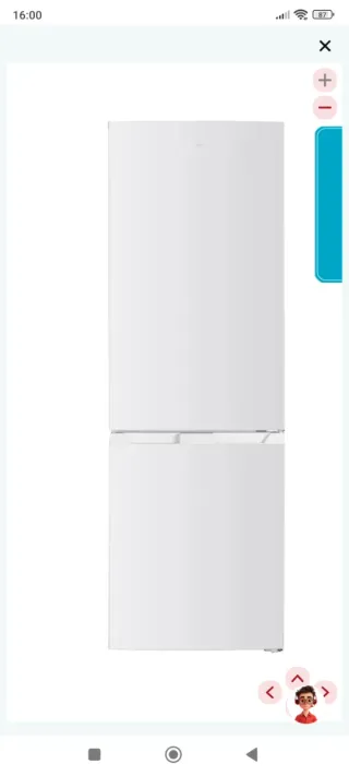 Frigorífico combi QILIVE 1,86m NO FROST