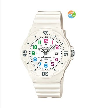 Reloj Casio LRW200H-7BV Blanco Multicolor