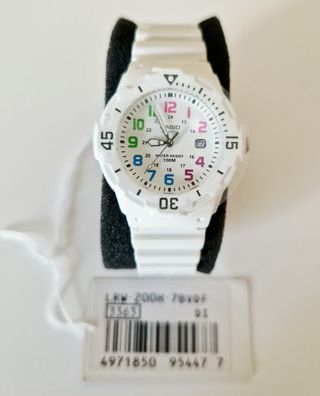 Reloj Casio LRW200H-7BV Blanco Multicolor