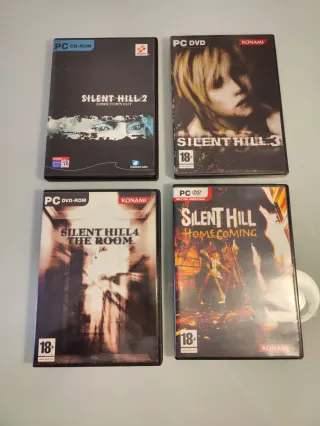 Lote 4 Juegos PC Silent Hill