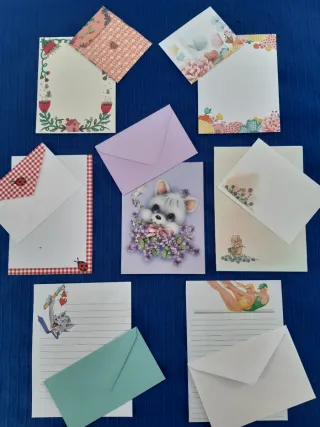 Lote de cartas perfumadas