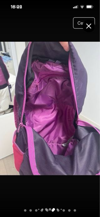 Mochila ligera con capacidad