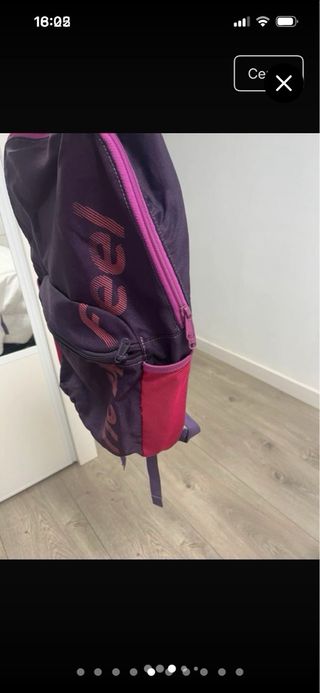 Mochila ligera con capacidad