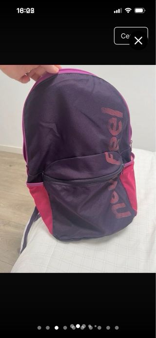 Mochila ligera con capacidad