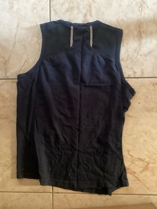 Camiseta sin mangas Nike AIR Negra