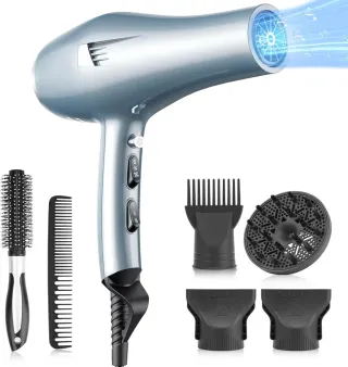 Asciugacapelli Ionico Professionale + Accessori