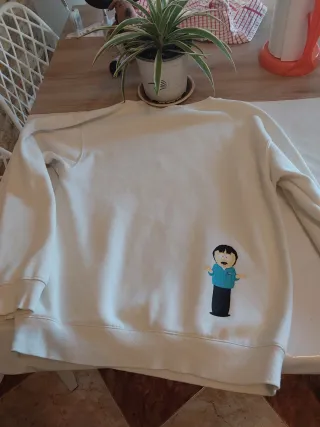 Sudadera South Park Blanca