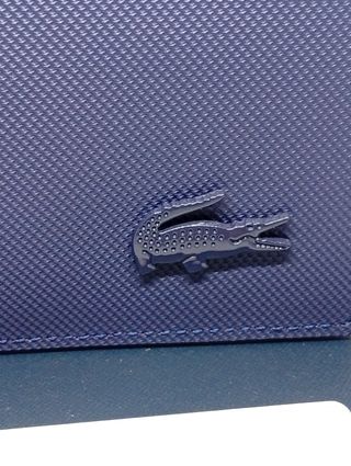 Cartera Lacoste Azul Marino Nueva