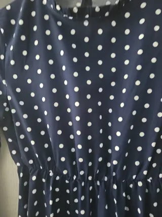 VESTIDO TOPOS TALLA S