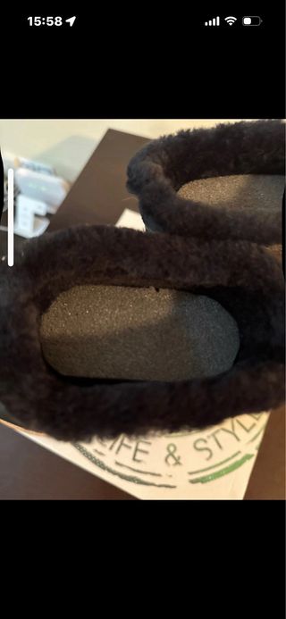 Botines Panamá negros con forro